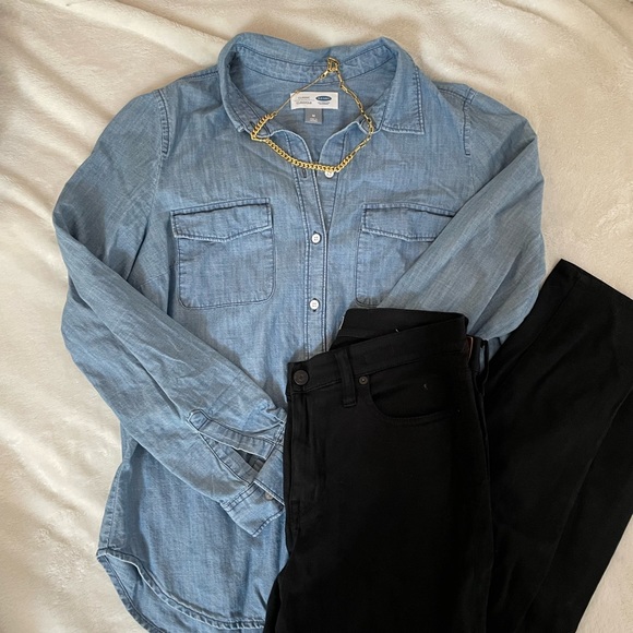 Chambray Button Down - Picture 1 of 4